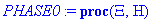 PHASE0 := proc (Xi, Eta) local Zeroes, X0, Max, J; global X, Y, N; description 