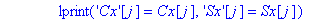 FOURIER := proc (Xi, Eta, n) local L, K, Q, j; global N, X0, Y0, Cx, Sx, Cy, Sy; description 