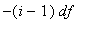 -(i-1)*df