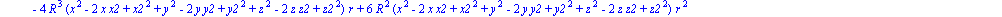 1/4*(x2^2-2*x2*x1+x1^2+y2^2-2*y2*y1+y1^2+z2^2-2*z2*z1+z1^2)*(2*(x2^2-2*x2*x1+x1^2+y2^2-2*y2*y1+y1^2+z2^2-2*z2*z1+z1^2)*r-2*((x2^2-2*x2*x1+x1^2+y2^2-2*y2*y1+y1^2+z2^2-2*z2*z1+z1^2)*(x^2-2*x*x2+x2^2+y^2...