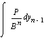 int(P/B^n, y[n-1])