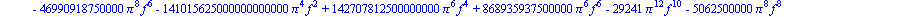 v_KV[2] := -1/50000*(24707031250000000000000*Pi^2*f^2+5018973975*Pi^10*f^8+487500000000000000000*I*Pi^3*f^3+19494000*I*Pi^11*f^9-110540625000000000*I*Pi^5*f^5+3375000000000*I*Pi^7*f^7+2815800000000000...
