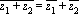 conjugate(z[1]+z[2]) = conjugate(z[1])+conjugate(z[2])