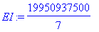 EI := 19950937500/7