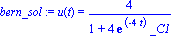 bern_sol := u(t) = 4/(1+4*exp(-4*t)*_C1)