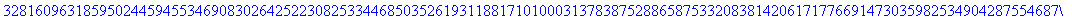 Pi = 3.14159265358979323846264338327950288419716939...