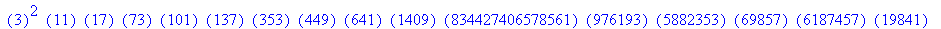 ``(3)^2*``(11)*``(17)*``(73)*``(101)*``(137)*``(353...