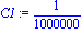 C1 := 1/1000000