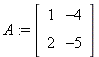 A := Matrix(%id = 150421904)