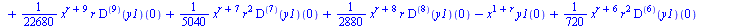`+`(`*`(`^`(x, `+`(r, 2)), `*`(r, `*`(((`@@`(D, 2))(y1))(0)))), `*`(`/`(1, 4), `*`(`^`(x, `+`(r, 4)), `*`(r, `*`(((`@@`(D, 4))(y1))(0))))), `*`(`^`(x, r), `*`(y1(0))), `*`(`/`(1, 15), `*`(`^`(x, `+`(r...