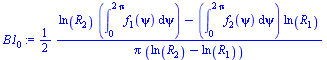 `+`(`/`(`*`(`/`(1, 2), `*`(`+`(`*`(ln(R[2]), `*`(int(f[1](psi), psi = 0 .. `+`(`*`(2, `*`(Pi)))))), `-`(`*`(int(f[2](psi), psi = 0 .. `+`(`*`(2, `*`(Pi)))), `*`(ln(R[1]))))))), `*`(Pi, `*`(`+`(ln(R[2]...