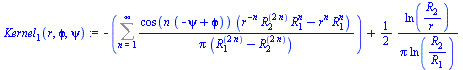 `+`(`-`(Sum(`/`(`*`(cos(`*`(n, `*`(`+`(`-`(psi), `ϕ`)))), `*`(`+`(`*`(`^`(r, `+`(`-`(n))), `*`(`^`(R[2], `+`(`*`(2, `*`(n)))), `*`(`^`(R[1], n)))), `-`(`*`(`^`(r, n), `*`(`^`(R[1], n))))))), `*...