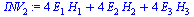 `:=`(INV[2], `+`(`*`(4, `*`(E[1], `*`(H[1]))), `*`(4, `*`(E[2], `*`(H[2]))), `*`(4, `*`(E[3], `*`(H[3])))))