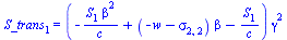S_trans[1] = `*`(`+`(`-`(`/`(`*`(S[1], `*`(`^`(beta, 2))), `*`(c))), `*`(`+`(`-`(w), `-`(sigma[2, 2])), `*`(beta)), `-`(`/`(`*`(S[1]), `*`(c)))), `*`(`^`(gamma, 2)))