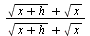 Typesetting:-mrow(Typesetting:-mfrac(Typesetting:-mrow(Typesetting:-msqrt(Typesetting:-mrow(Typesetting:-mi(