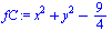 `+`(`*`(`^`(x, 2)), `*`(`^`(y, 2)), `-`(`/`(9, 4)))