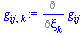 Diff(g[ij], xi[k])