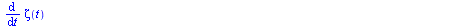diff(omega(t), t) = `+`(`-`(`/`(`*`(`/`(1, 2), `*`(`+`(`*`(zeta(t), `*`(`^`(`+`(`*`(`^`(zeta(t), 2)), `-`(1)), `/`(1, 2)))), `*`(`^`(zeta(t), 2)), `-`(1)), `*`(`+`(`+`(`-`(3), `*`(2, `*`(I))), `-`(`*`...