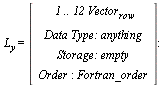 L[y] = Vector[column](%id = 66993900); -1