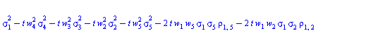 `*`(exp(`+`(`-`(`*`(t, `*`(r))))), `*`(`+`(`-`(`*`(`/`(1, 2), `*`(S[1], `*`(w[1], `*`(exp(`*`(t, `*`(r))), `*`(erf(`+`(`/`(`*`(`/`(1, 4), `*`(`^`(2, `/`(1, 2)), `*`(`+`(`-`(`*`(2, `*`(t, `*`(w[1], `*`...