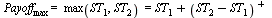 `and`(Payoff[max] = max(ST[1], ST[2]), max(ST[1], ST[2]) = `+`(ST[1], LinearAlgebra:-Transpose(`+`(ST[2], `-`(ST[1])))))
