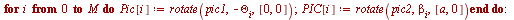 for i from 0 to M do `:=`(Pic[i], rotate(pic1, `+`(`-`(Theta[i])), [0, 0])); `:=`(PIC[i], rotate(pic2, beta[i], [a, 0])) end do; -1