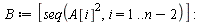 restart; 1; randomize(); -1; with(Statistics); -1; `:=`(n, 500); -1; `:=`(r, Sample(RandomVariable(Normal(0, 1)), n)); -1; `:=`(rr, seq(r[i], i = 1 .. n)); -1; for i from 2 to n do `:=`(A[1], 0); `:=`...