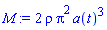 2*rho*Pi^2*a(t)^3